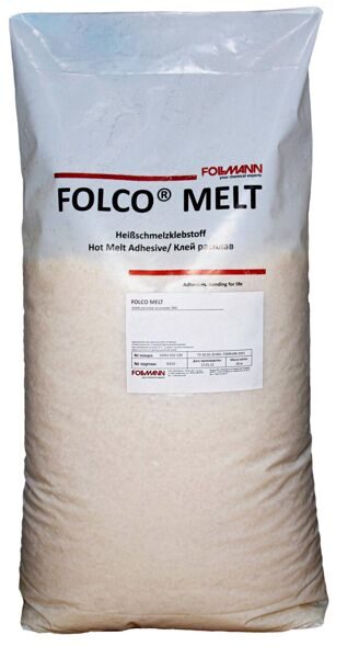 Клей FOLLMANN FOLCO MELT 1750 белый ЭВА-расплав малонаполненный